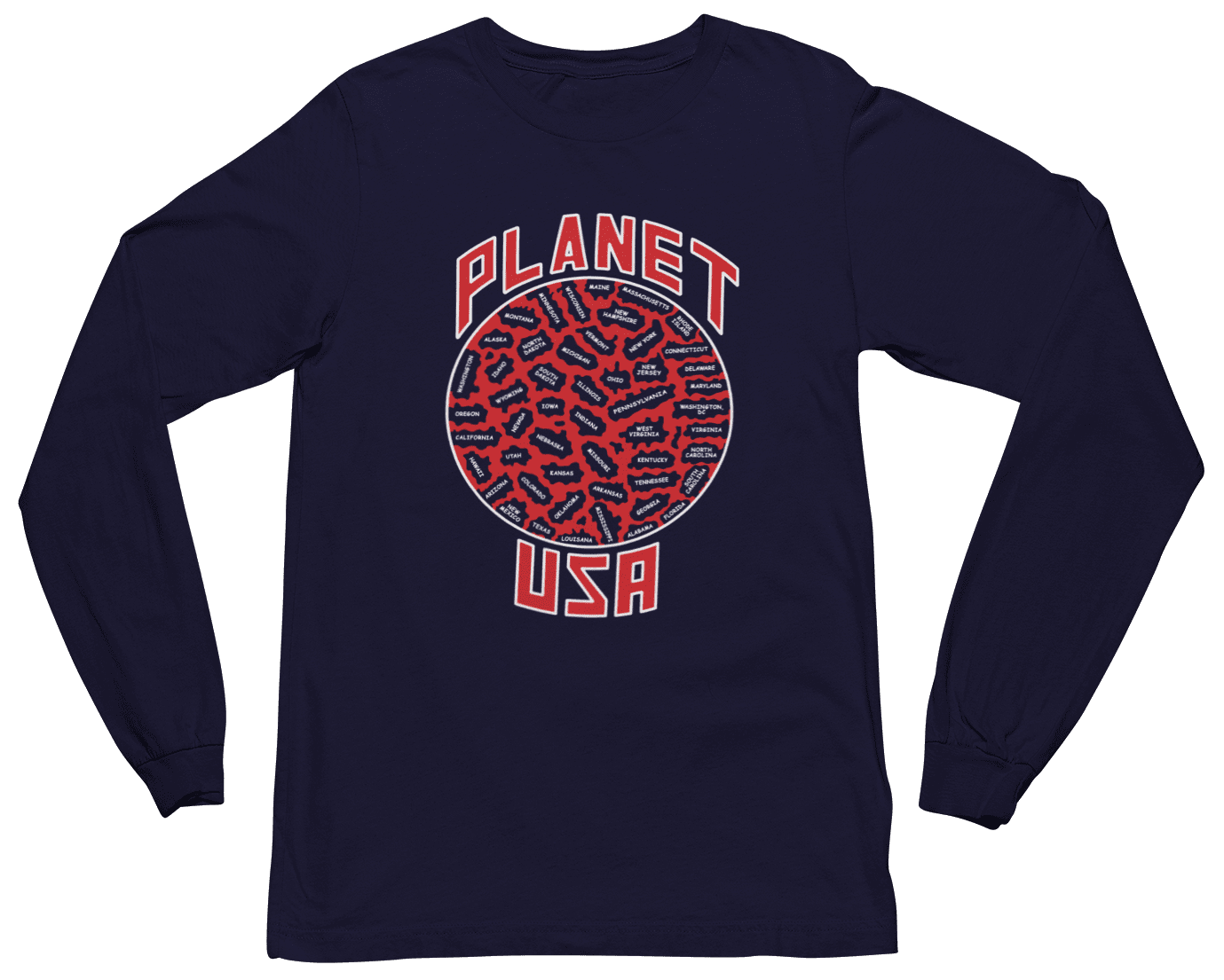 Planet USA Long Sleeve - Image 3