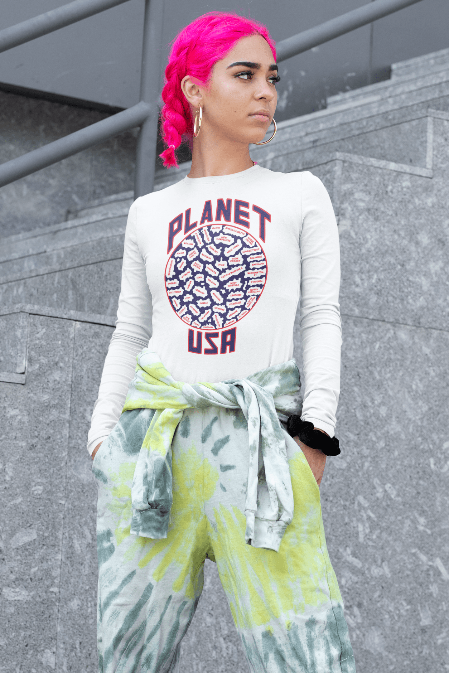 Planet USA Long Sleeve