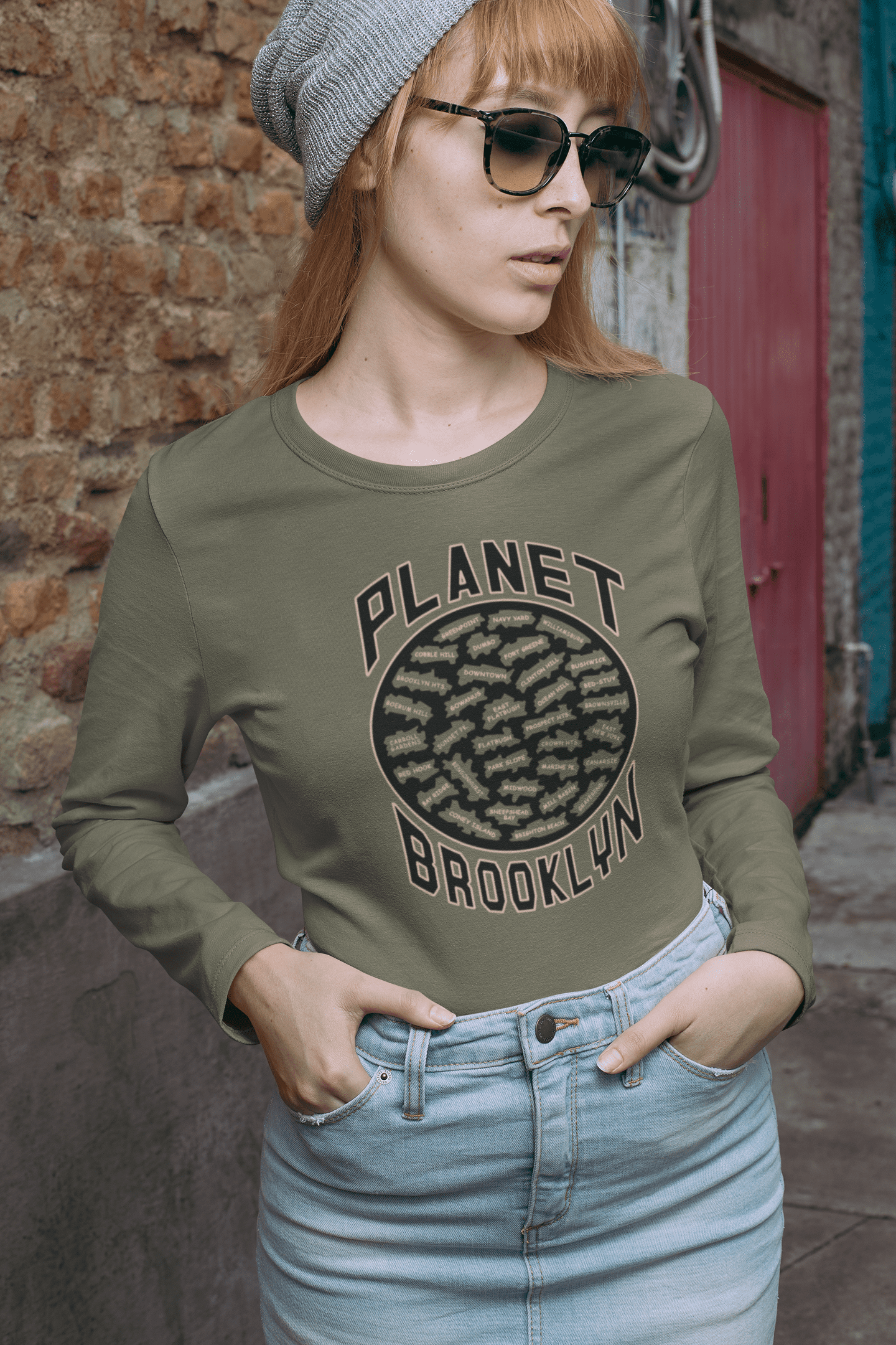 Planet Brooklyn Long Sleeve